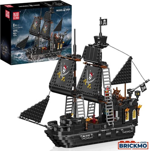 Mould king pirate ship 10195 - pirate,