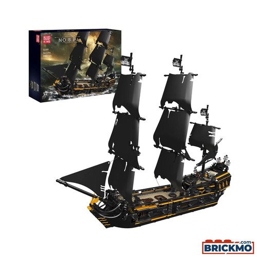 Mould king black pirate - black, ship