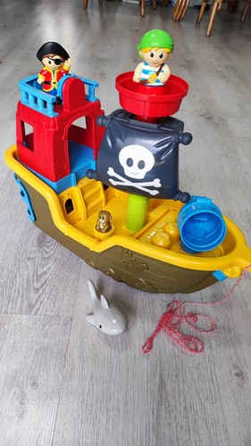 Pirate ship with - with, mega