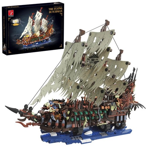 Pirate ship building blocks - building,